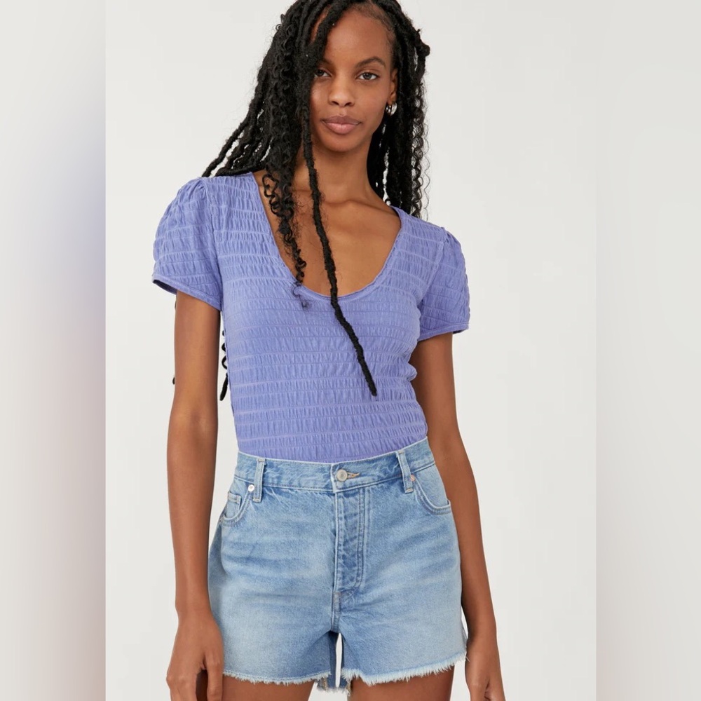 Free People Sugar Cube Shirt